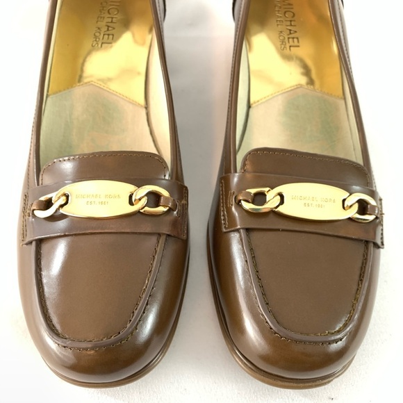 Michael Kors patent leather round toe loafers 7 M - Picture 5 of 15
